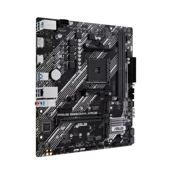 Placa de Baza ASUS PRIME B550M-K ARGB AM4, 2x DDR4, 1x DP 1x HDMI