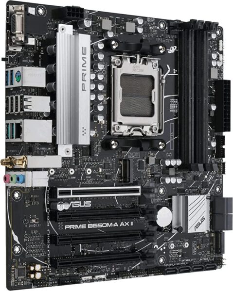 Placa de baza Asus Prime B650M-A II AM5, 4x DDR5, 1x DisplayPort