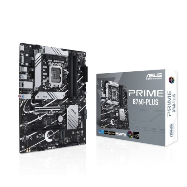 Placa de baza Asus Prime B760-PLUS LGA1700, 4x DDR5, 1x DisplayPort