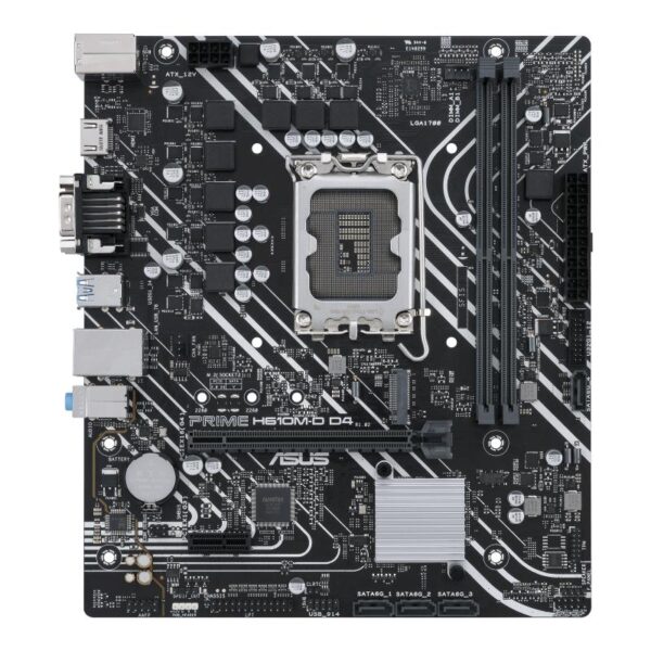 Placa de baza Asus PRIME H610M-D D4, LGA 1700