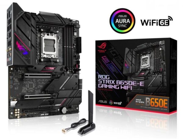 Placa de baza Asus ROG STRIX B650-E AM5, 4x DDR5, 1x DisplayPort - RS B650E-E WIFI