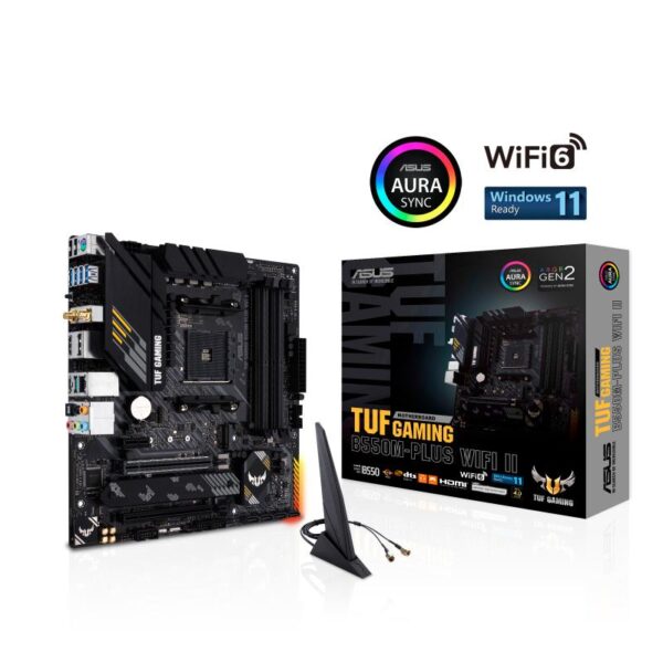 Placa de baza Asus TUF B550M-PLUS WIFI II AM4 AMD