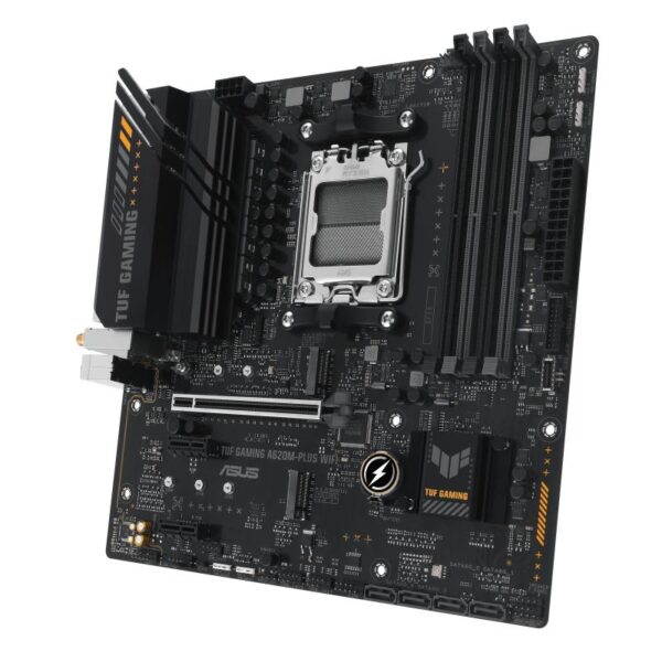 Placa de baza Asus TUF Gaming A620M-PLUS WIFI AM5, 4x DDR5 - TUF A620M-PLUS WI