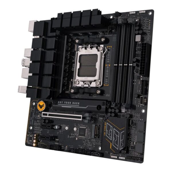 AMD B650 micro-ATX motherboard with 8+2 DrMOS, DDR5 - TUF GAMING B650M-E