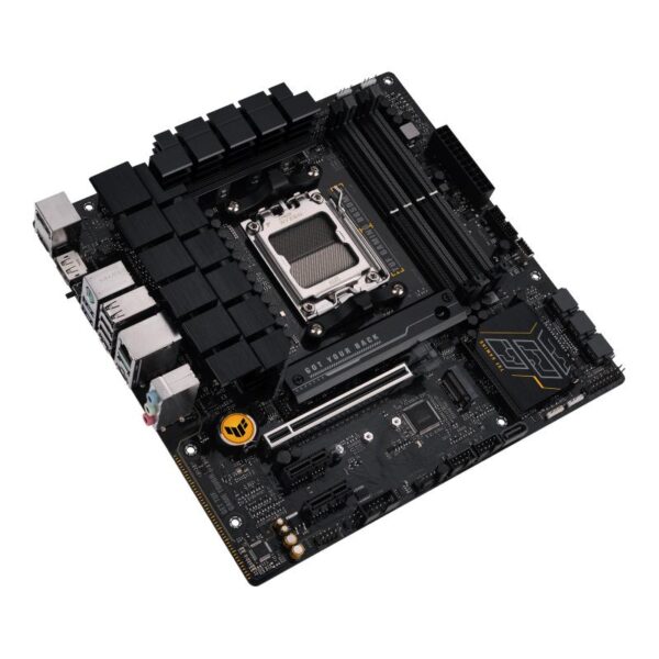 AMD B650 micro-ATX motherboard with 8+2 DrMOS, DDR5 - TUF GAMING B650M-E