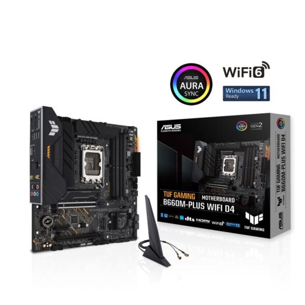 Placa de baza Asus TUF GAMING B660M-PLUS WIFI D4 - TUF B660M+ WIFI D4