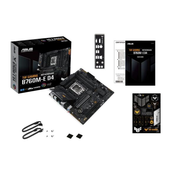 Placa de baza ASUS TUF GAMING B760M-E D4 LGA1700, 4x DDR4