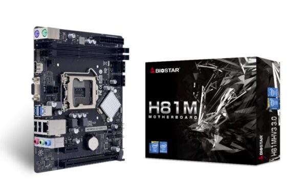 Placa de Baza BIOSTAR H81MV3 3.0 LGA1150, 2x DDR3 - H81MHV3 3.0
