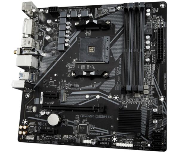 Placa de Baza GIGABYTE A520M DS3H AC AM4, 4x DDR4
