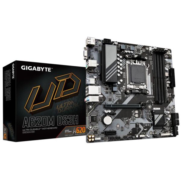 MB GIGABYTE A620M DS3H (rev. 1.0) AM5 4xDDR5 1x Display Port