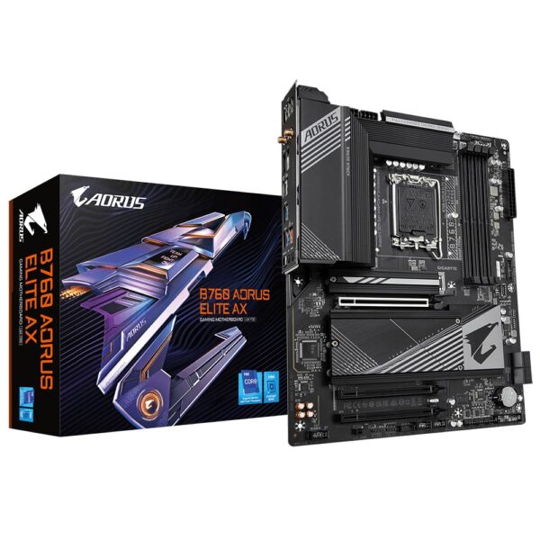 Placa de baza Gigabyte Aorus B760 ELITE AX LGA1700, 4x DDR5 - B760 AORUS ELITEAX