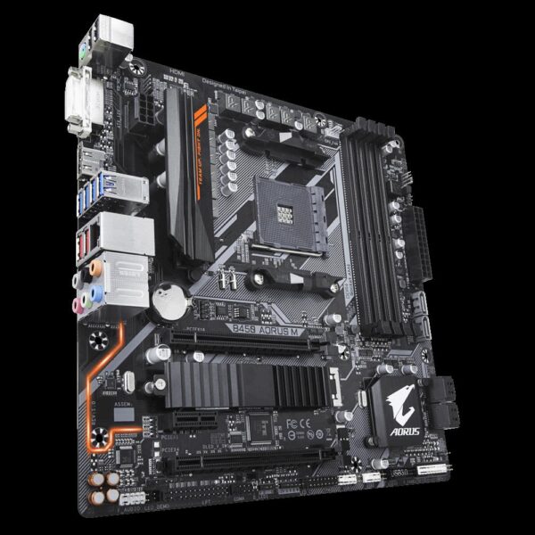 Placa de baza Gigabyte B450M DS3H, Socket AM4