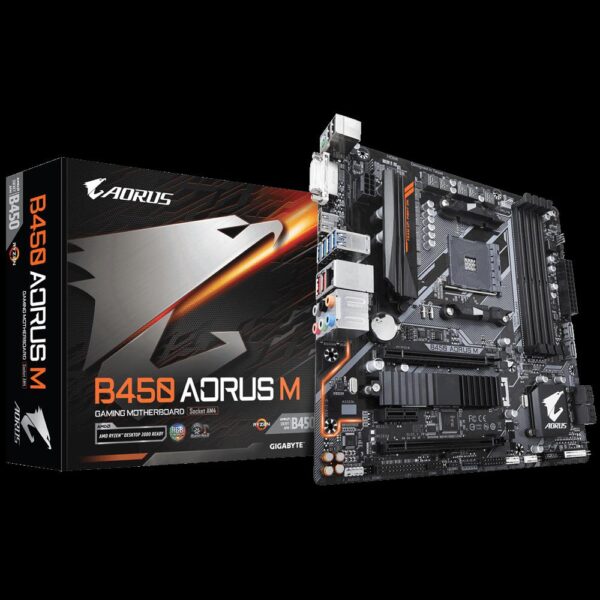 Placa de baza Gigabyte B450M DS3H, Socket AM4