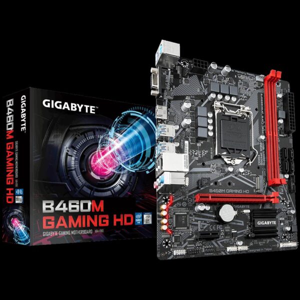Placa de baza Gigabyte B460M GAMING HD, Socket 1200