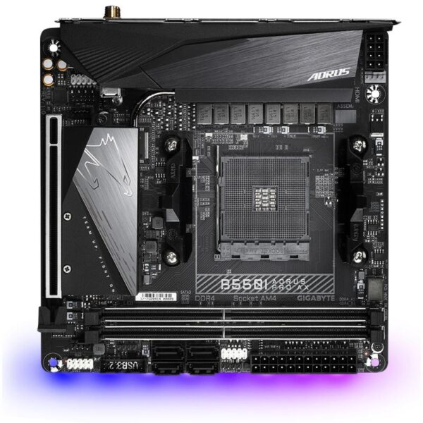 Placa de baza Gigabyte B550I AORUS PRO AX AM4