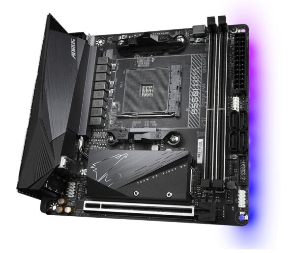 Placa de baza Gigabyte B550I AORUS PRO AX AM4