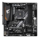 Placa de Baza GIGABYTE B550M AORUS ELITE AX AM4, 4x DDR4