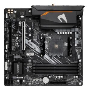 Placa de Baza GIGABYTE B550M AORUS ELITE AX AM4, 4x DDR4