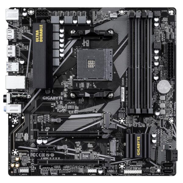 Placa de Baza GIGABYTE B550M DS3H AC R2 AM4, 4x DDR4, 1x DP 1x HDMI