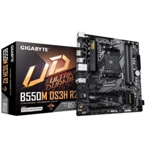 Placa de Baza GIGABYTE B550M DS3H R2 AM4, 4x DDR4, 1x DP 1x HDMI