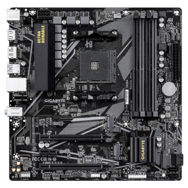Placa de Baza GIGABYTE B550M DS3H R2 AM4, 4x DDR4, 1x DP 1x HDMI