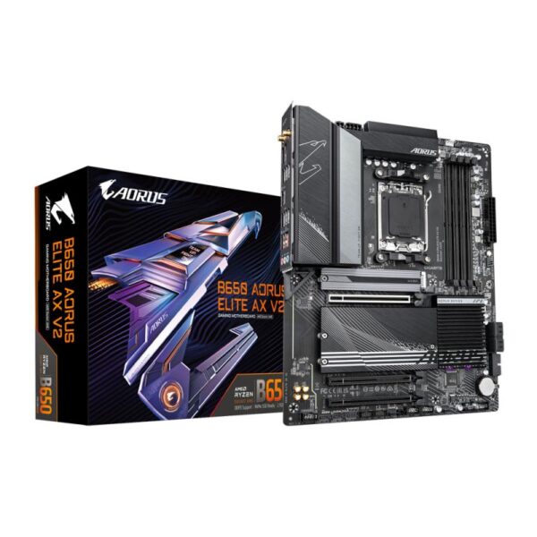 Placa de baza Gigabyte B650 AORUS ELITE AX V2 AM5 4x DDR5 - B650 A ELITE AX V2