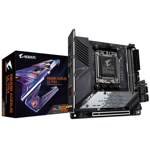 CPU AMD Socket AM5, support for: AMD Ryzen™ 7000 - B650I AORUS ULTRA