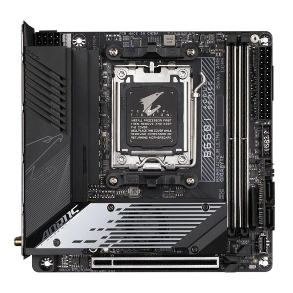 CPU AMD Socket AM5, support for: AMD Ryzen™ 7000 - B650I AORUS ULTRA