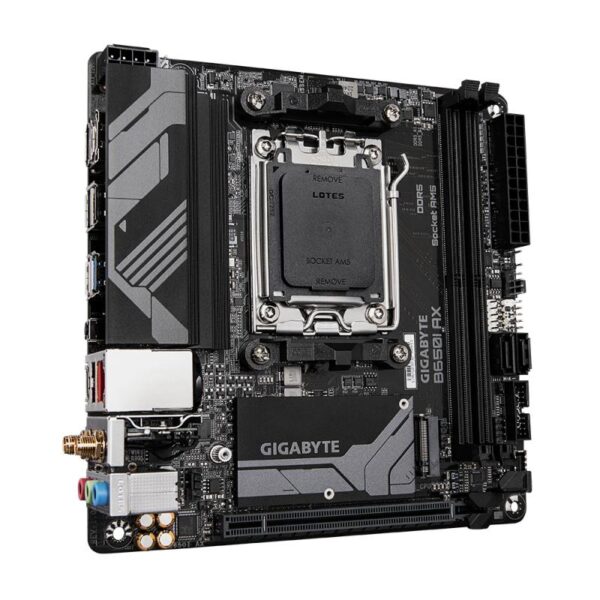 Placa de baza GIGABYTE B650I AX AM5, 2x DDR5, 1x DP 1x HDMI