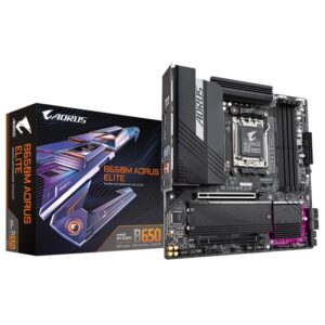 Placa de Baza GIGABYTE B650M AORUS ELITE AM5, 4x DDR5