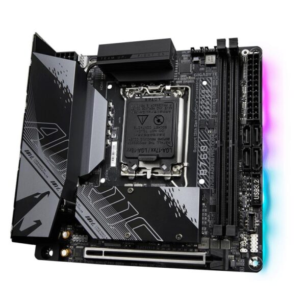 Placa de baza Gigabyte B760I AORUS PRO LGA1700, 2x DDR4, 1x HDMI