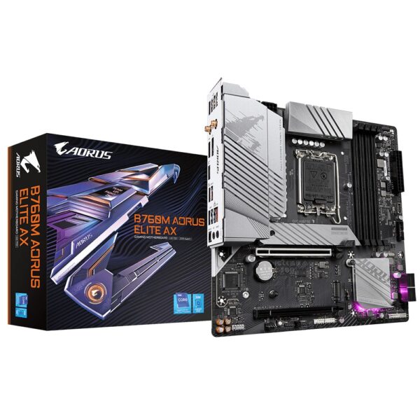 Placa de baza Gigabyte B760M AORUS ELITE AX LGA1700 - B760M A ELITE AX