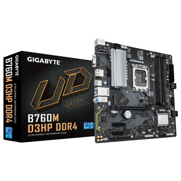 Placa de baza GIGABYTE B760M D3HP LGA1700 - B760M D3HP DDR4