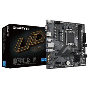 Placa de Baza GIGABYTE B760M E LGA1700, 2x DDR5, 1x D-Sub 1x DP