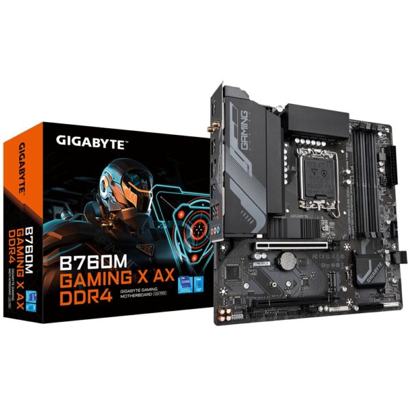 Placa de baza Gigabyte B760M GAMING X AX DDR4 LGA1700 - B760M G X AX DDR4