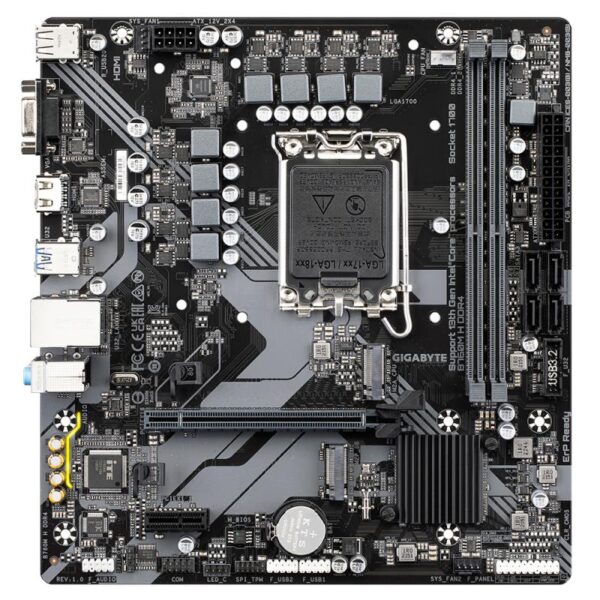 Placa de baza Gigabyte B760M H LGA1700, 2x DDR4, 1x D-Sub - B760M H DDR4