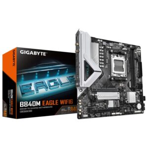 Placa de Baza GIGABYTE B840M EAGLE WIFI6 AM5, 2x DDR5