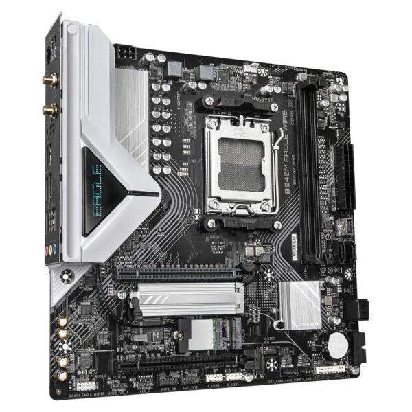 Placa de Baza GIGABYTE B840M EAGLE WIFI6 AM5, 2x DDR5