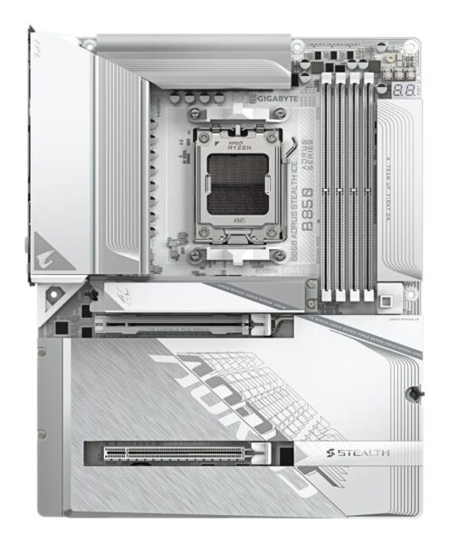 Placa de Baza GIGABYTE B850 AORUS STEALTH ICE AM5, 4x DDR5 - B850 A STEALTH ICE