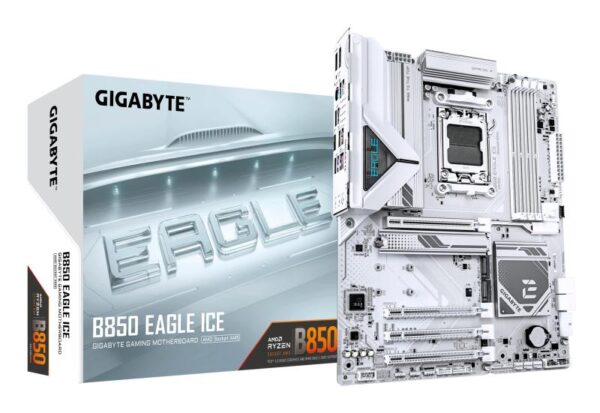 Placa de Baza GIGABYTE B850 EAGLE ICE AM5, 4x DDR5, 1x DP 1x HDMI