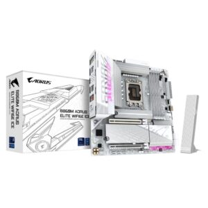 Placa de Baza GIGABYTE B860M AORUS ELITE WIFI6E ICE LGA1851 - B860M A ELT WF6E ICE