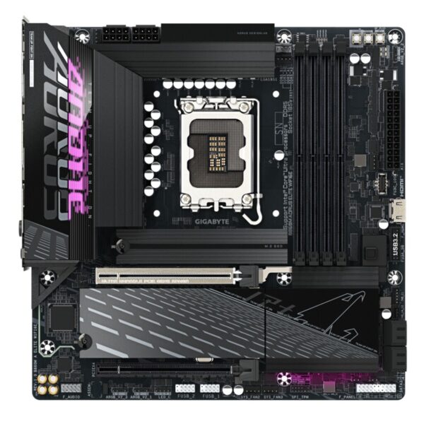 Placa de Baza GIGABYTE B860M AORUS ELITE WIFI6E LGA1851 - B860M A ELITE WIFI6E