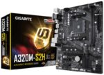 Placa de baza Gigabyte, GA-A320M-S2H, Socket AM4