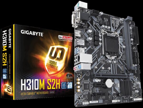 Placa de baza GIGABYTE H310M S2H, Socket 1151