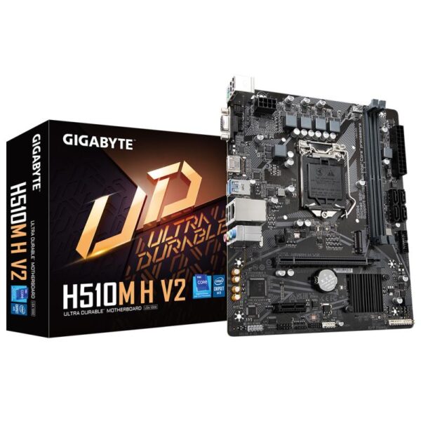 Placa de baza GIGABYTE H510M H V2 LGA1200, 2x DDR4, 1x HDMI, 1x D-Sub