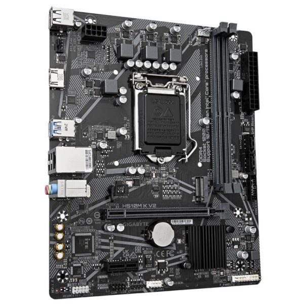 Placa de baza GIGABYTE H510M K V2 LGA1200, 2x DDR4, 1x HDMI