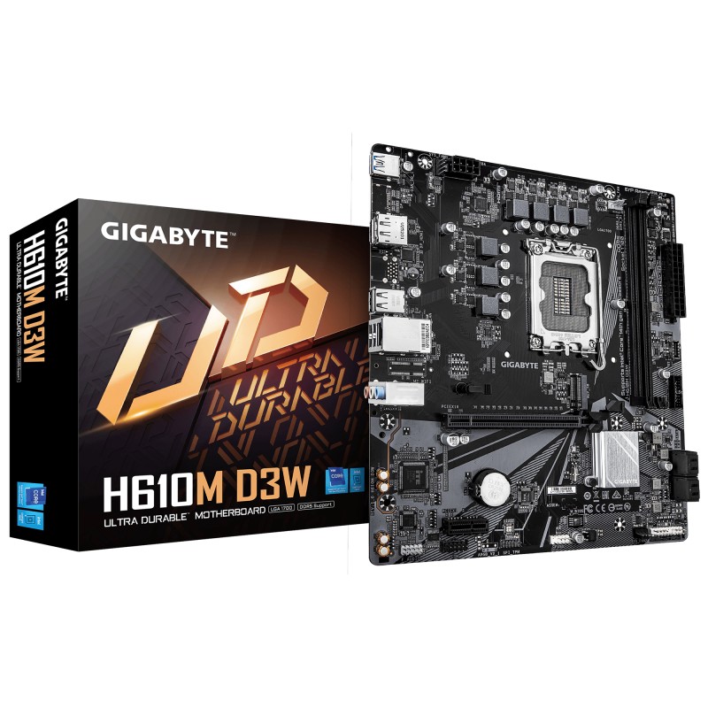 PLaca de baza GIGABYTE H610M D3W PLaca de baza GIGABYTE H610M D3W