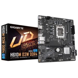 Placa de Baza GIGABYTE H610M D3W DDR4 LGA1700, 2x DDR4