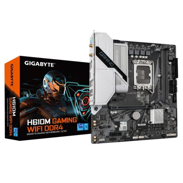 Placa de baza GIGABYTE H610M GAMING WIFI LGA1700 - H610M GAMING WF DDR4