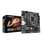 Placa de baza GIGABYTE H610M H DDR4, LGA 1700